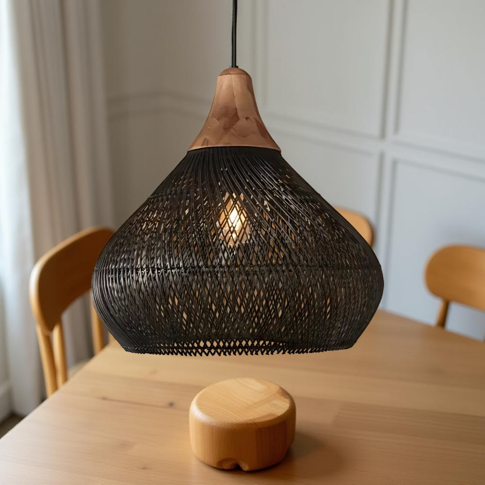 Casa Lumière Rotan Hanglamp in Boho Stijl - Warme Sfeerverlichting