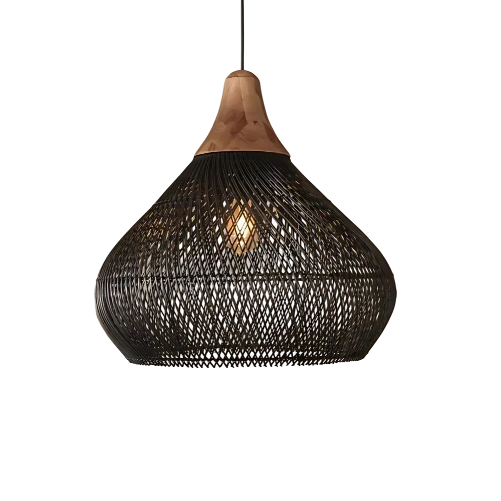 Casa Lumière Rotan Hanglamp in Boho Stijl - Warme Sfeerverlichting