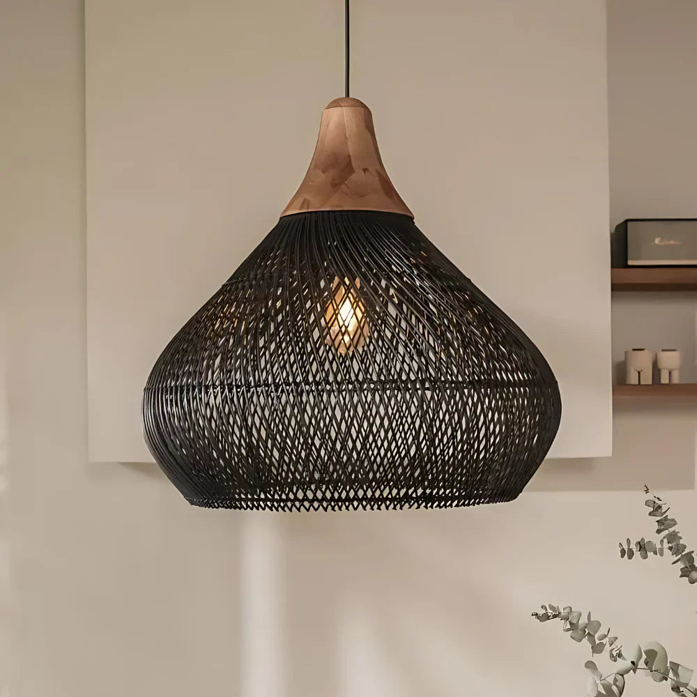 Casa Lumière Rotan Hanglamp in Boho Stijl - Warme Sfeerverlichting