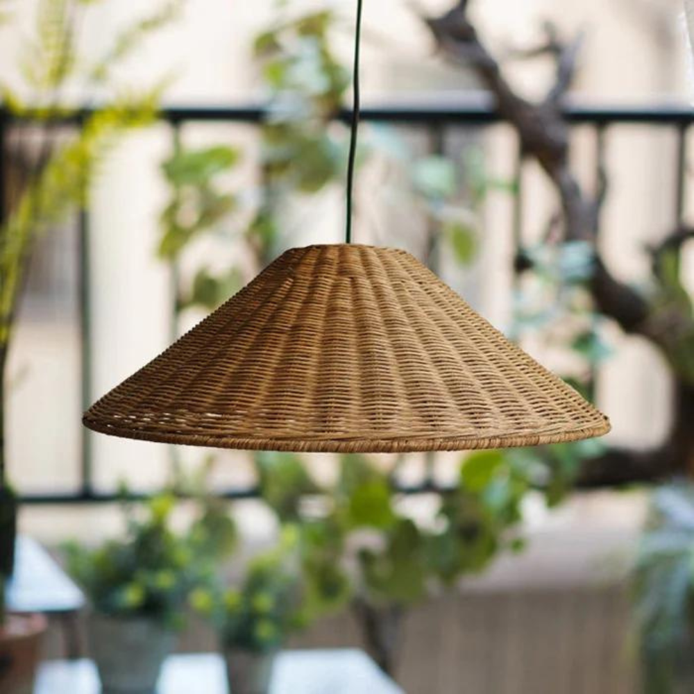 Casa Lumière Japandi Rattan Hanglamp – Handgemaakt & Tijdloos Design