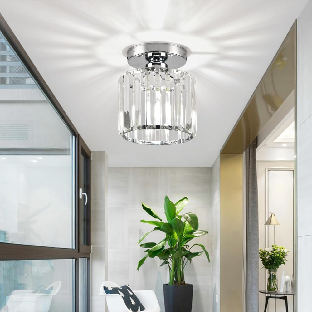 Casa Lumière Plafondlamp - Luxe Glasverlichting voor Hal en Woonruimte