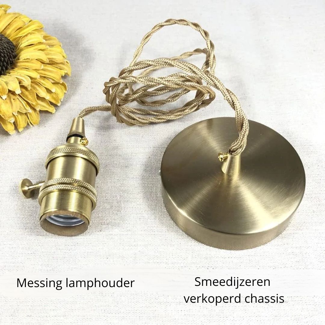 Casa Lumière Flower Hanglamp met Elegant Bloemdesign - Warm Sfeervol Licht