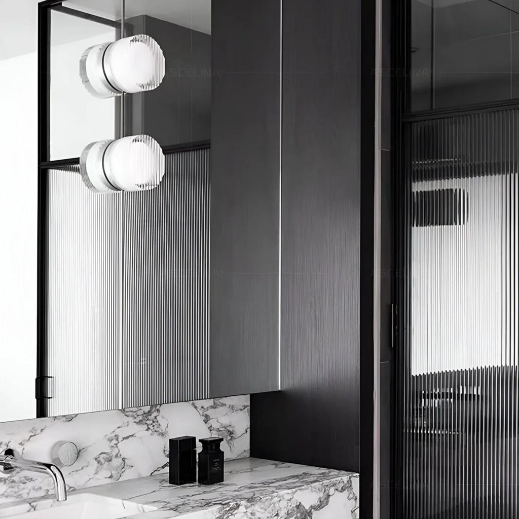 Casa Lumière Moderne Wandlamp van Amberglas - Warm Sfeervol Licht