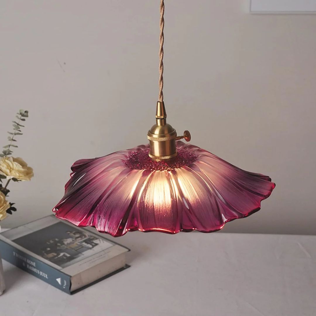 Casa Lumière Flower Hanglamp met Elegant Bloemdesign - Warm Sfeervol Licht