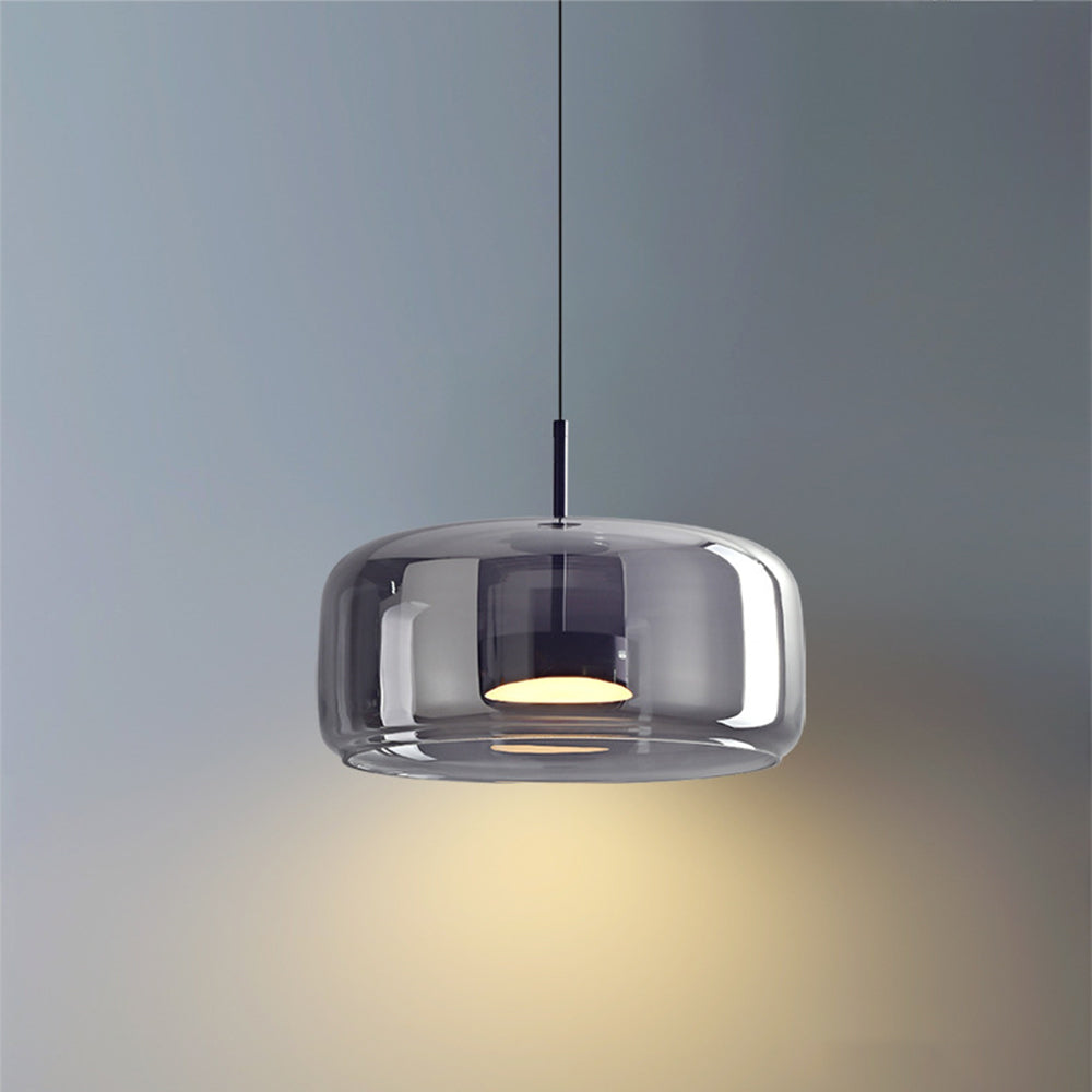 Casa Lumière Hanglamp - Moderne Glazen Hanglamp met Messing Details