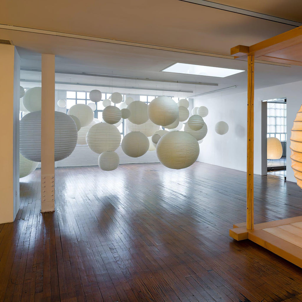 Casa Lumière Akari Handgemaakte Papieren Hanglamp - Minimalistisch Design