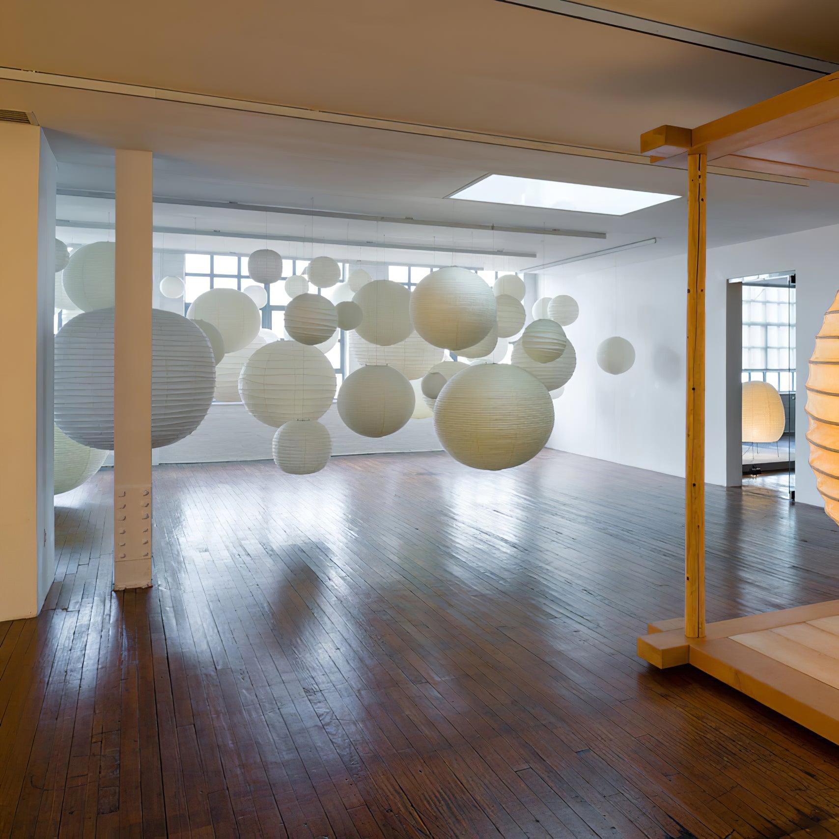 Casa Lumière Akari Handgemaakte Papieren Hanglamp - Minimalistisch Design