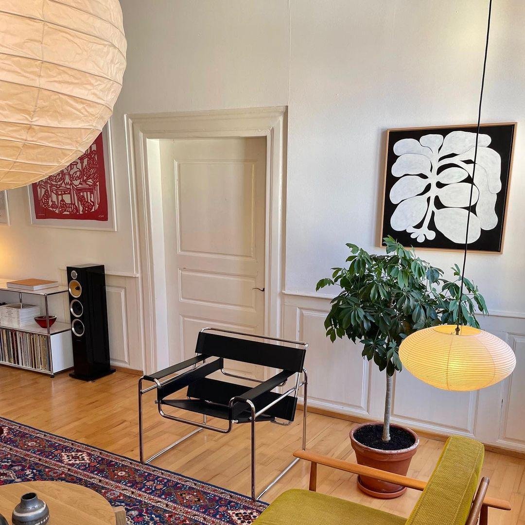 Casa Lumière Akari Handgemaakte Papieren Hanglamp - Minimalistisch Design