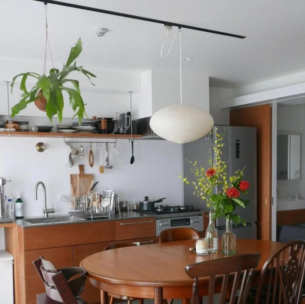 Casa Lumière Akari Handgemaakte Papieren Hanglamp - Minimalistisch Design