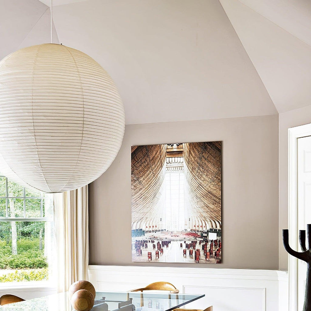 Casa Lumière Akari Handgemaakte Papieren Hanglamp - Minimalistisch Design