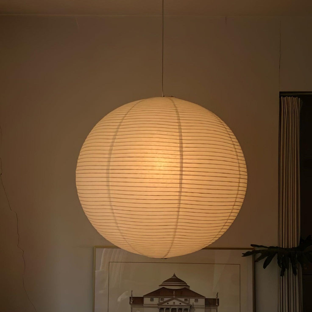 Casa Lumière Akari Handgemaakte Papieren Hanglamp - Minimalistisch Design