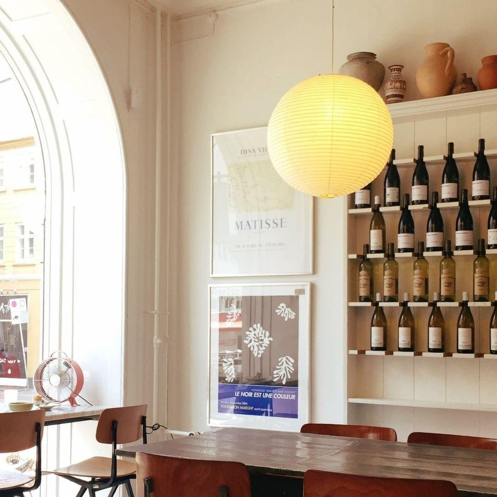 Casa Lumière Akari Handgemaakte Papieren Hanglamp - Minimalistisch Design