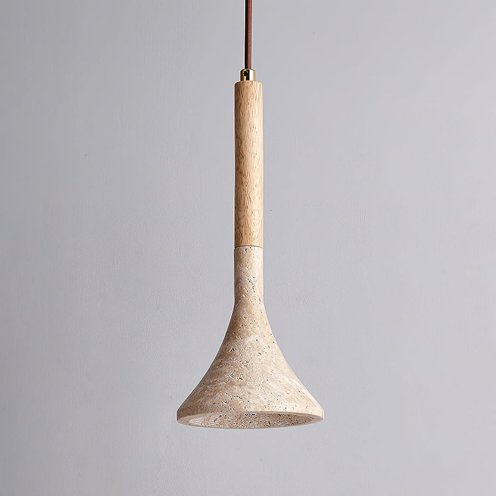 Casa Lumière Japandi Natuursteen Travertine Hanglamp