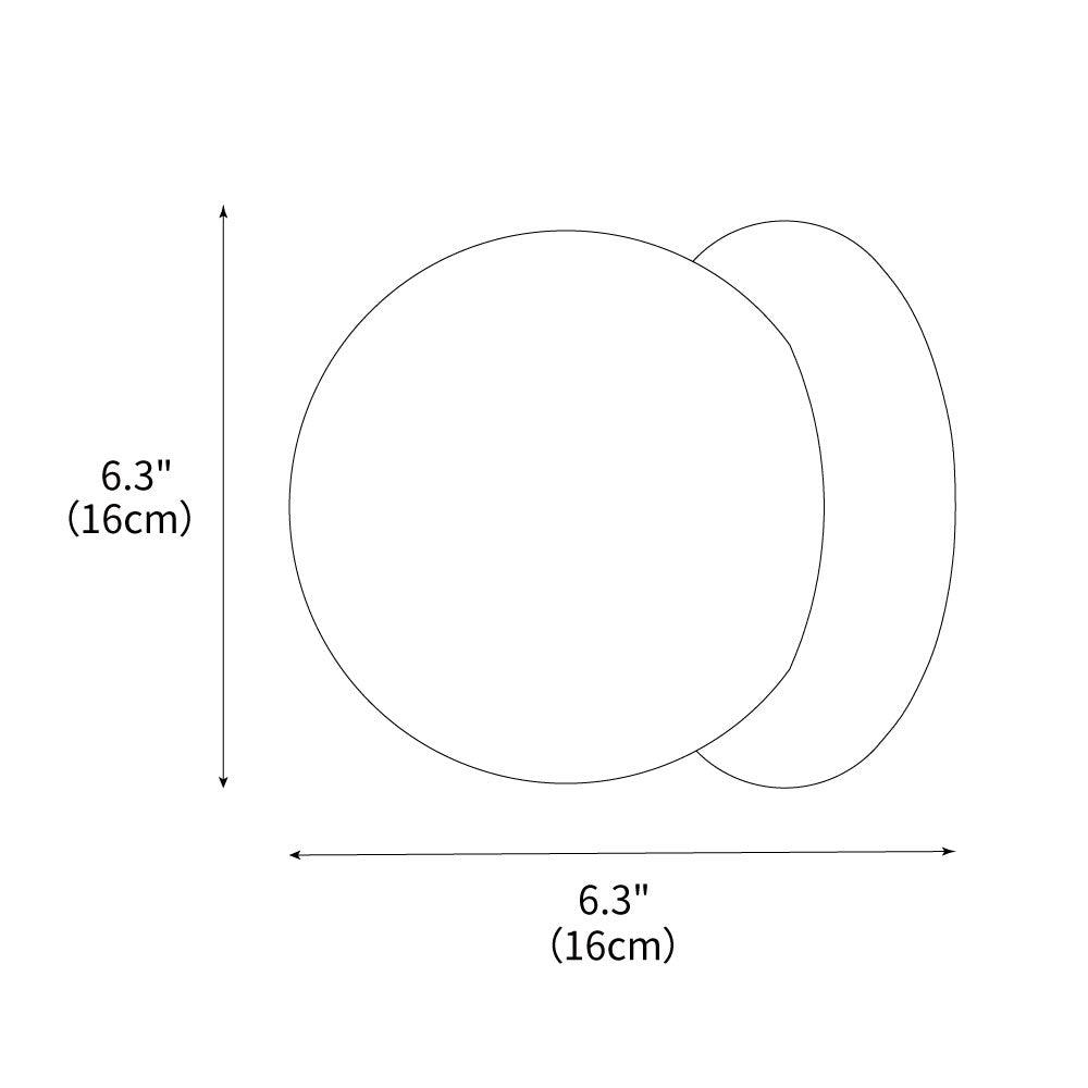 Casa Lumière Asteroid Travertin Wandlamp - Moderne Designverlichting voor buiten of plafond