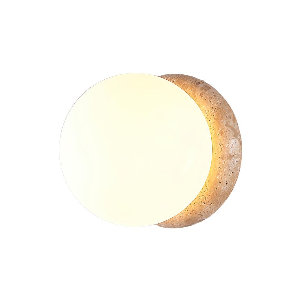 Casa Lumière Asteroid Travertine Wandlamp - Moderne Designverlichting voor buiten of plafond