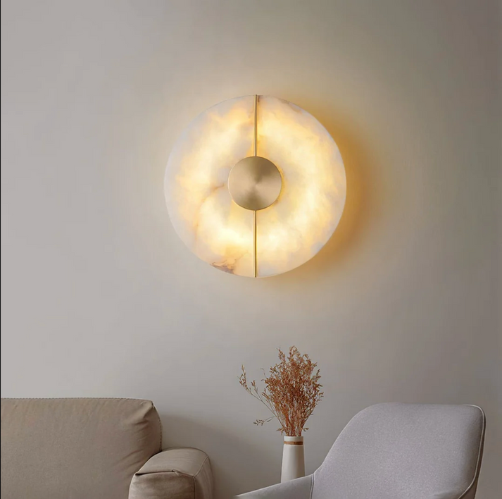 Casa Lumière Marmeren Nordic Wandlamp - Zacht Warm Accentlicht
