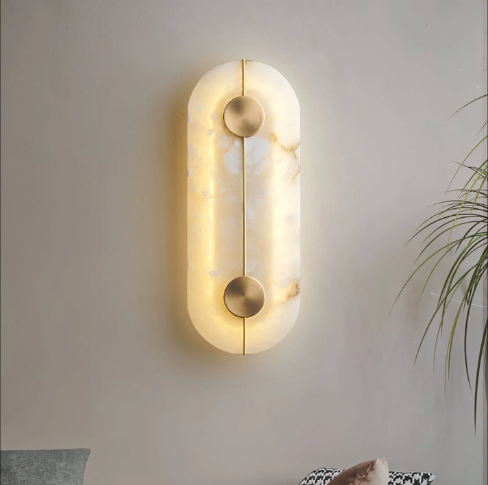 Casa Lumière Marmeren Nordic Wandlamp - Zacht Warm Accentlicht