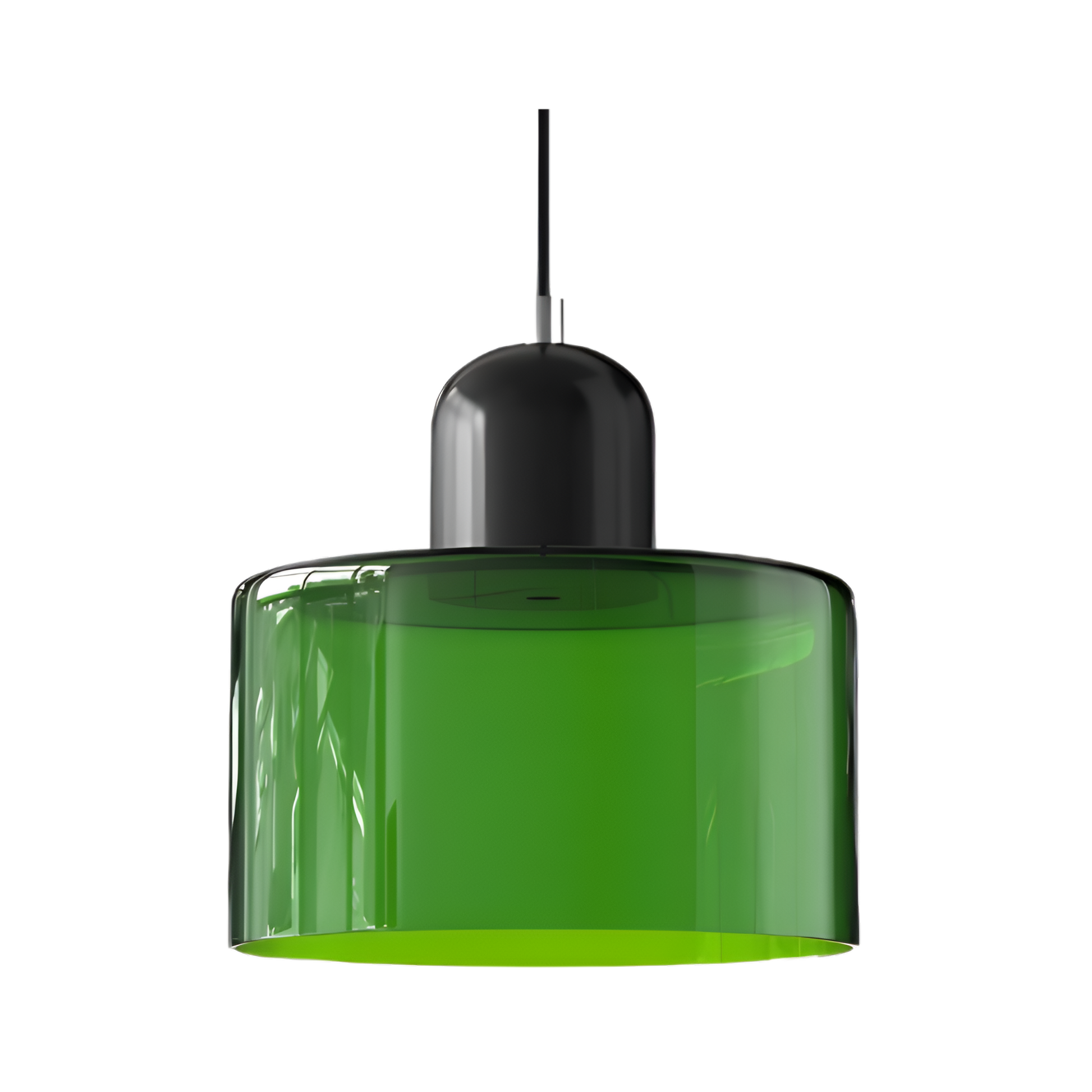 Casa Lumière Scandinavische Glazen Hanglamp - Metalen basis in twee tinten