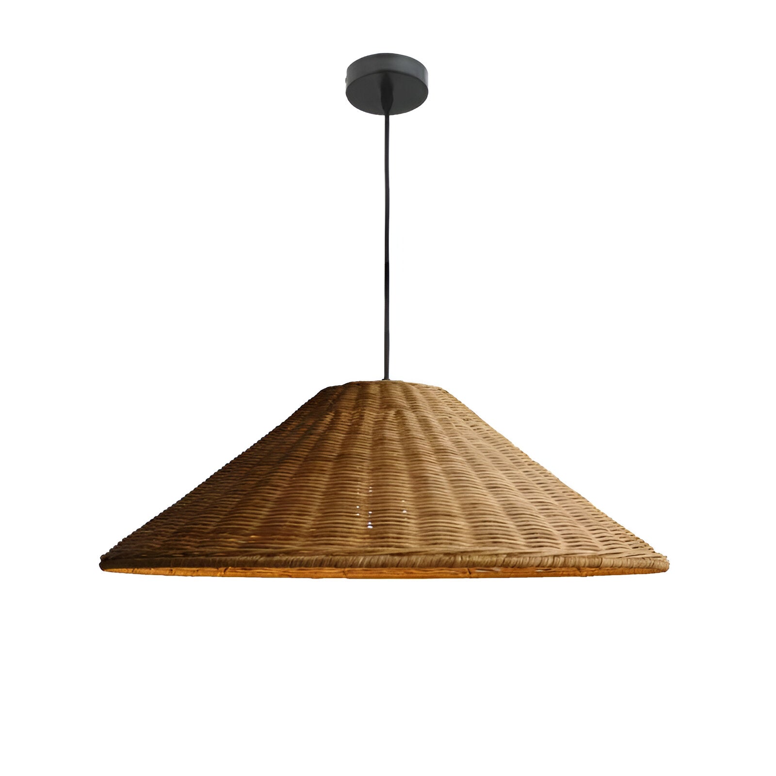 Casa Lumière Japandi Rattan Hanglamp – Handgemaakt & Tijdloos Design