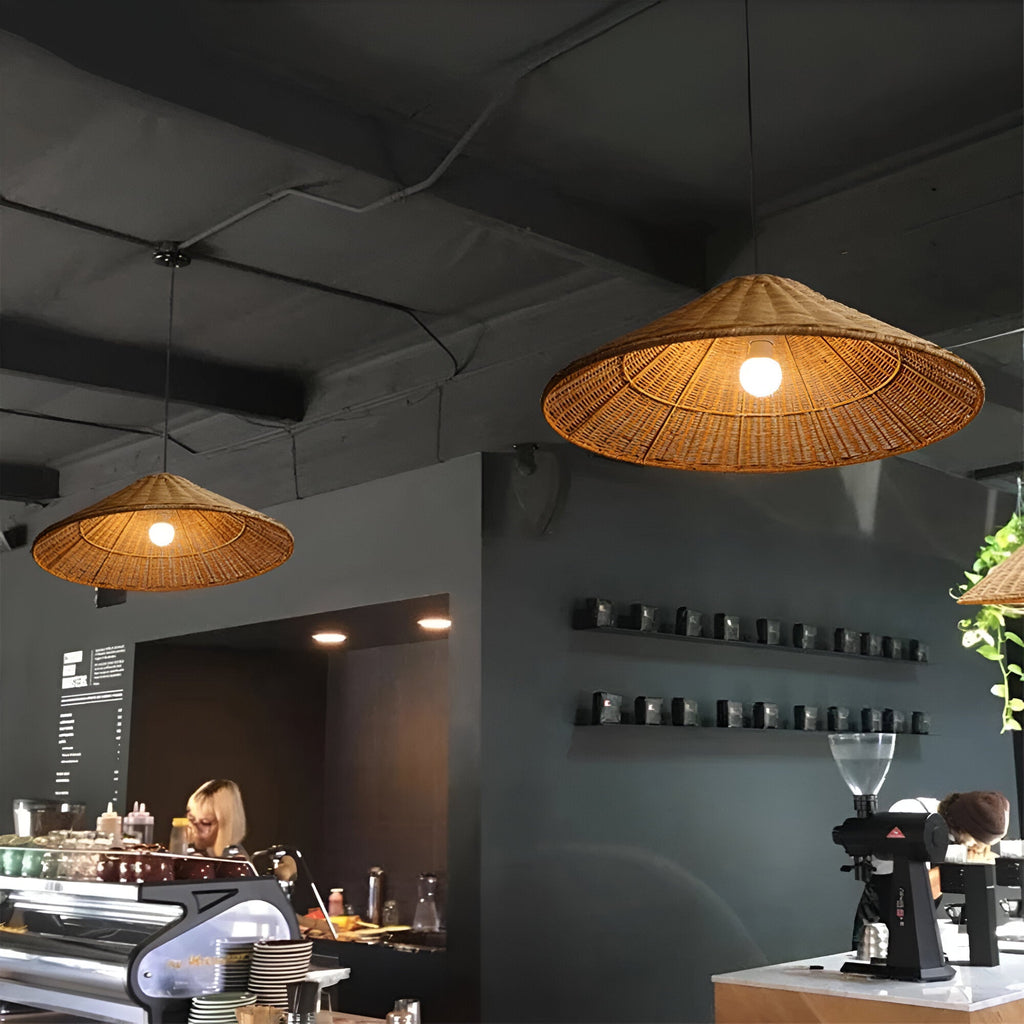 Casa Lumière Japandi Rattan Hanglamp – Handgemaakt & Tijdloos Design