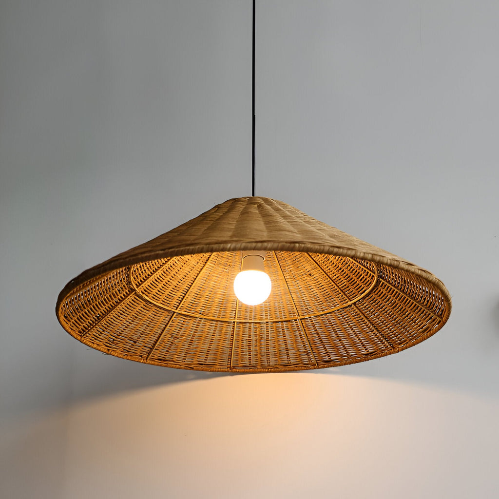 Casa Lumière Japandi Rattan Hanglamp – Handgemaakt & Tijdloos Design