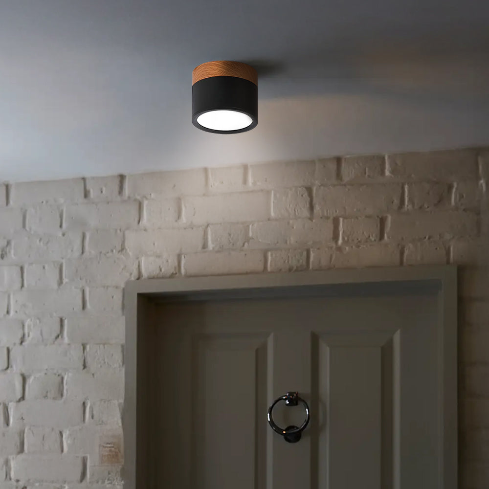 Casa Lumière Plafondlamp met Cilinderdesign - Helder Functioneel Licht