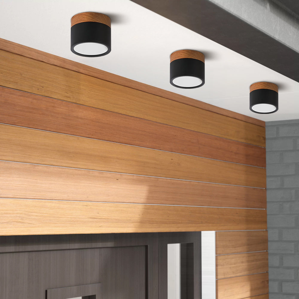 Casa Lumière Plafondlamp met Cilinderdesign - Helder Functioneel Licht