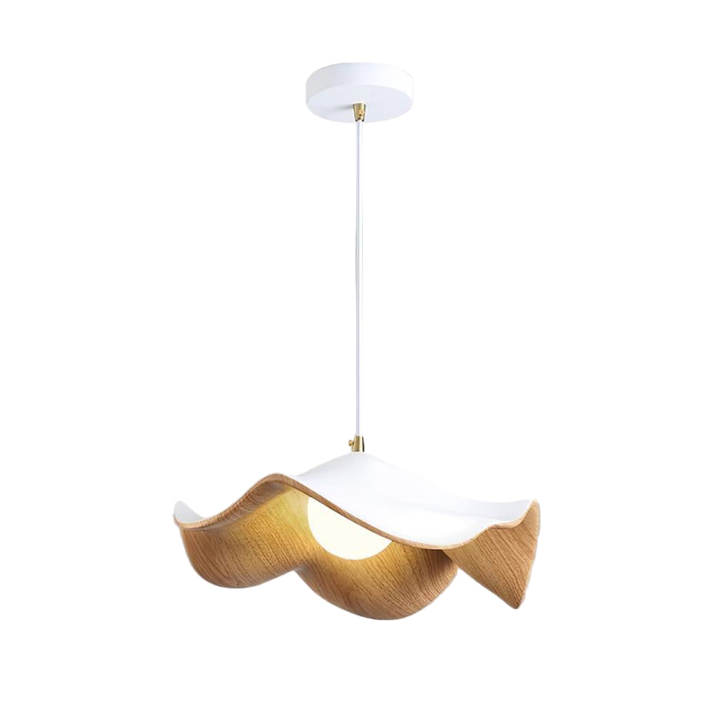 Casa Lumière Lotus Flow Casita Hanglamp - Resin met Organische Vorm