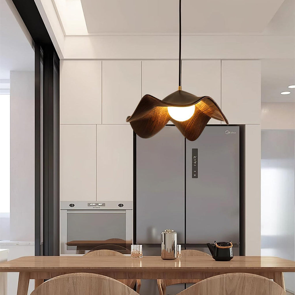 Casa Lumière Lotus Flow Casita Hanglamp - Resin met Organische Vorm