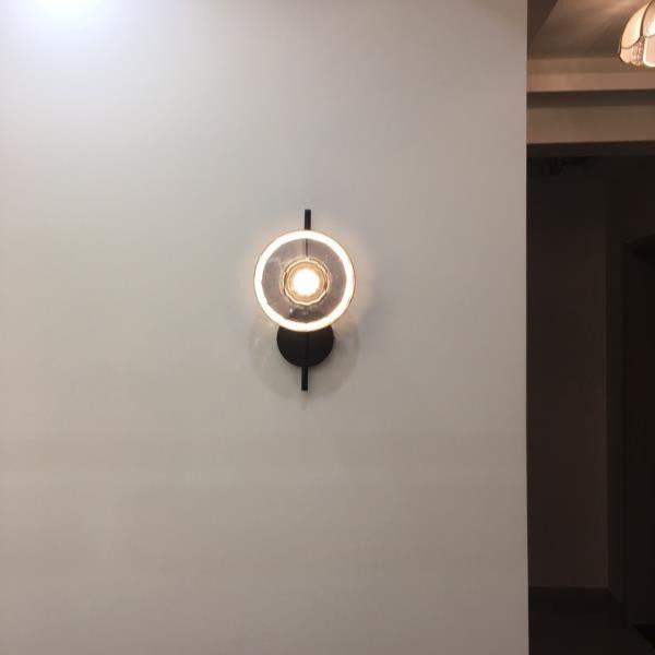 Casa Lumière Nordic Glazen Wandlamp - Rond Design Wandverlichting