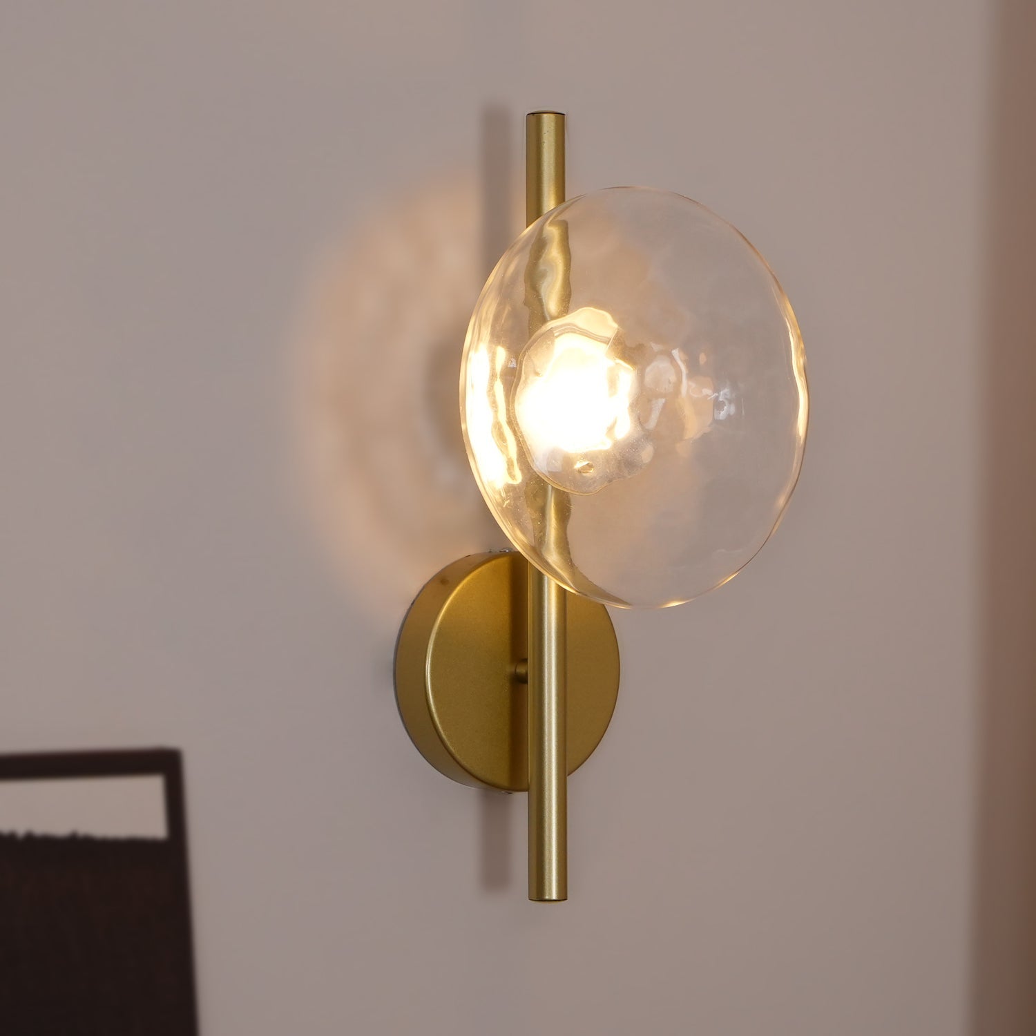 Casa Lumière Nordic Glazen Wandlamp - Rond Design Wandverlichting