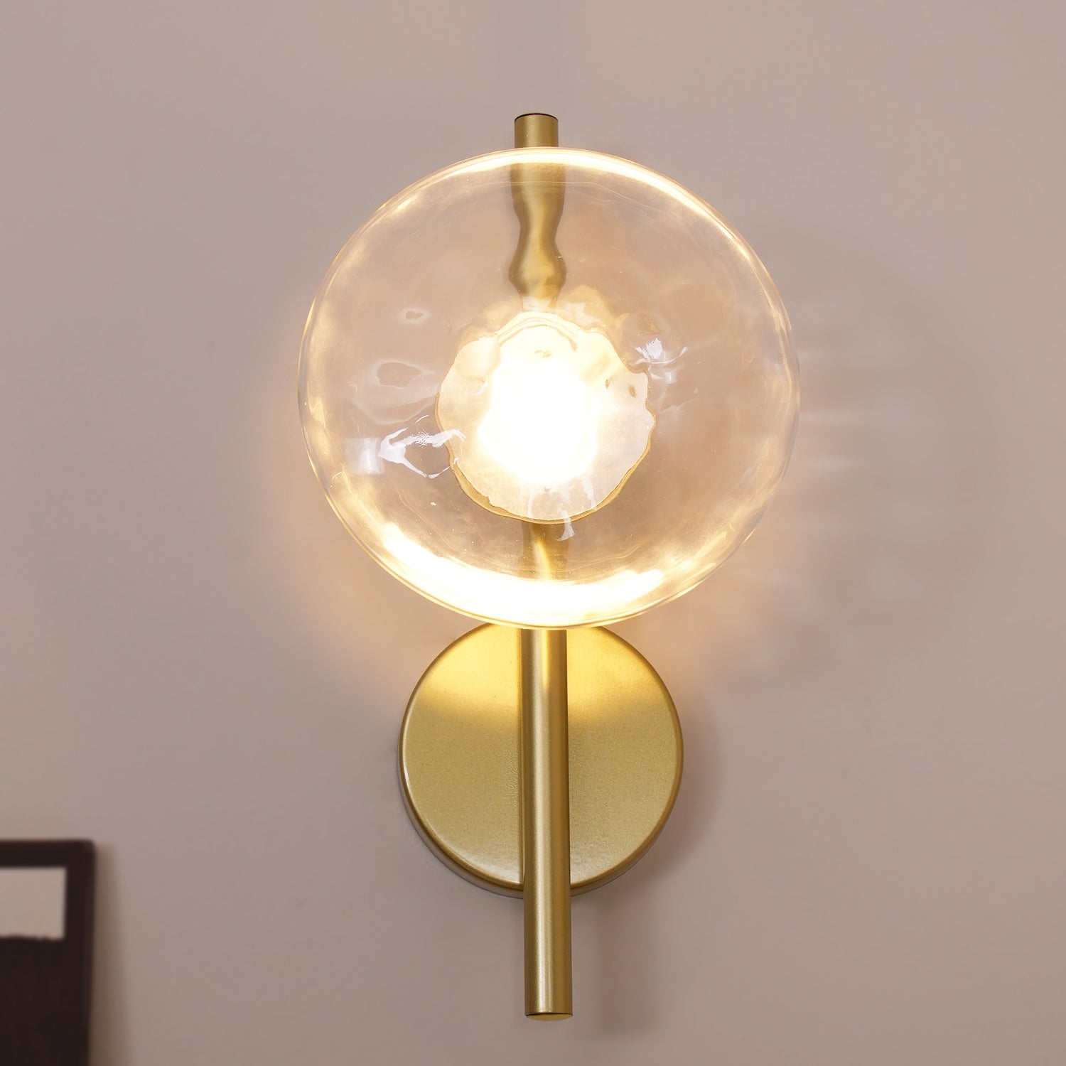 Casa Lumière Nordic Glazen Wandlamp - Rond Design Wandverlichting