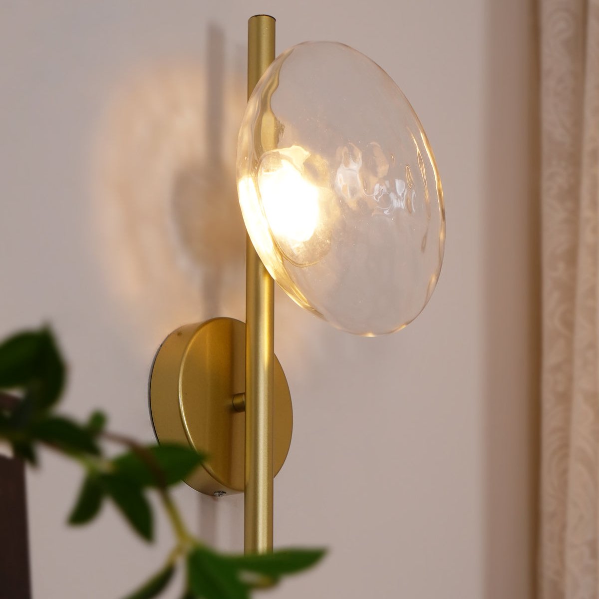 Casa Lumière Nordic Glazen Wandlamp - Rond Design Wandverlichting