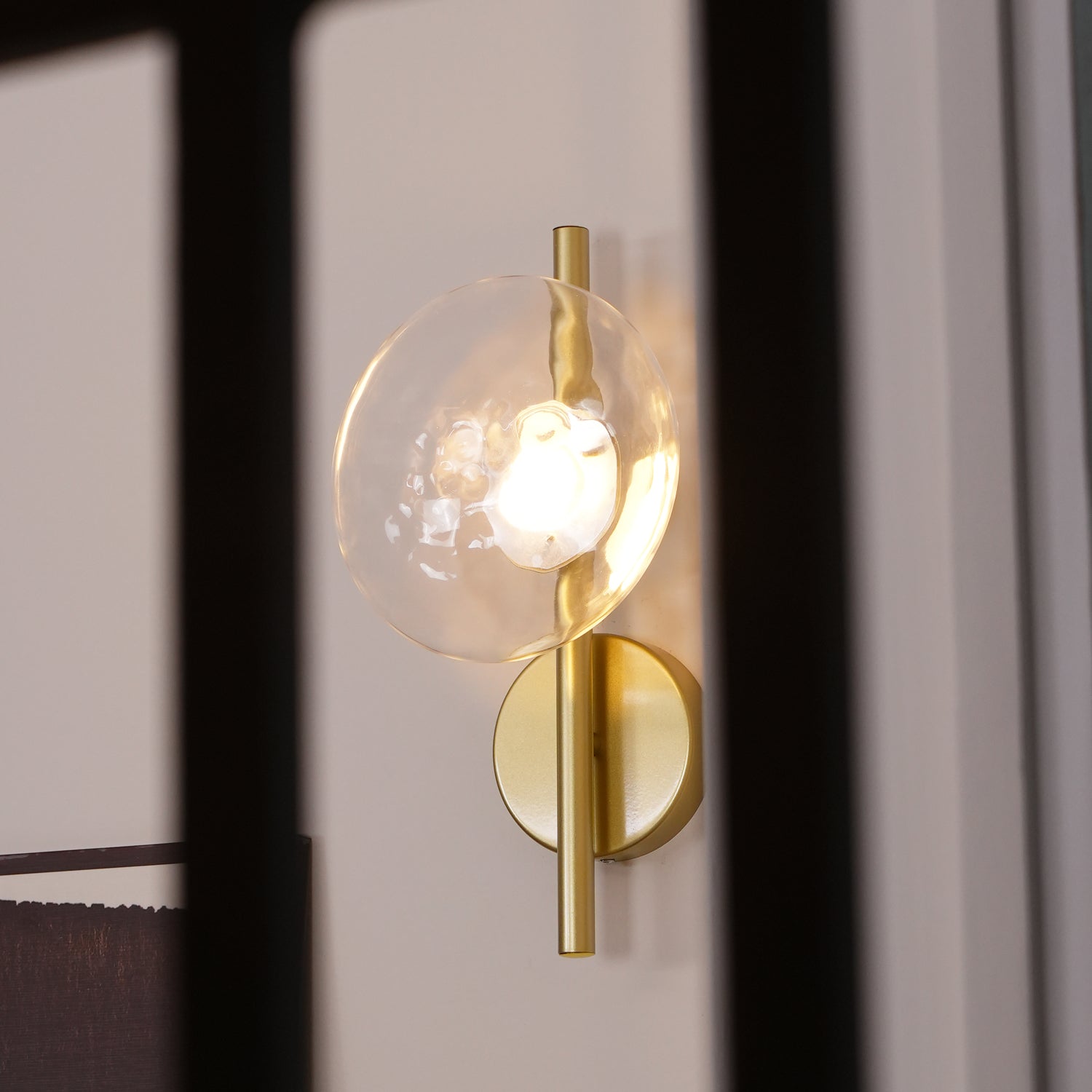 Casa Lumière Nordic Glazen Wandlamp - Rond Design Wandverlichting