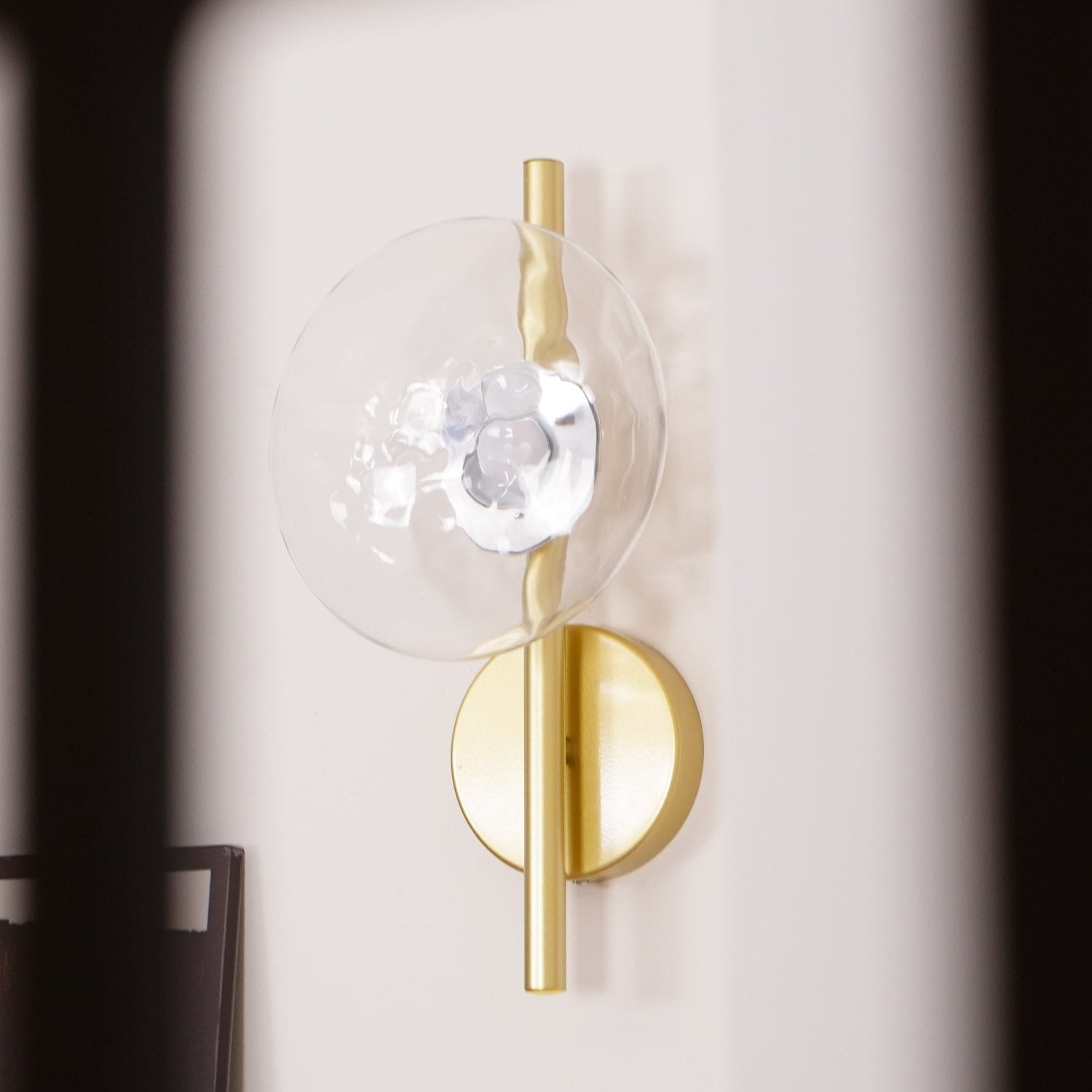Casa Lumière Nordic Glazen Wandlamp - Rond Design Wandverlichting