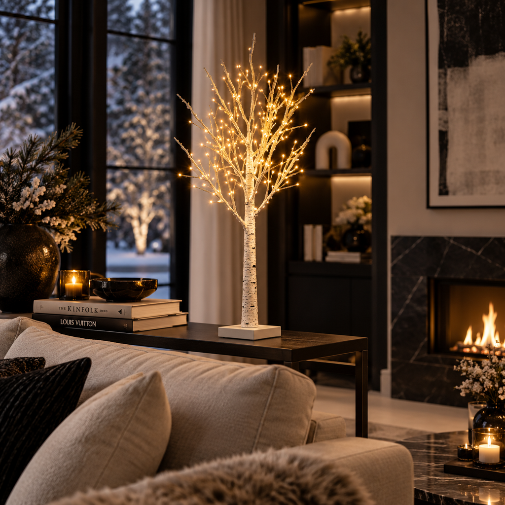 Casa Lumière Verlichte Berkenboom - Decoratieboom Sfeerverlichting