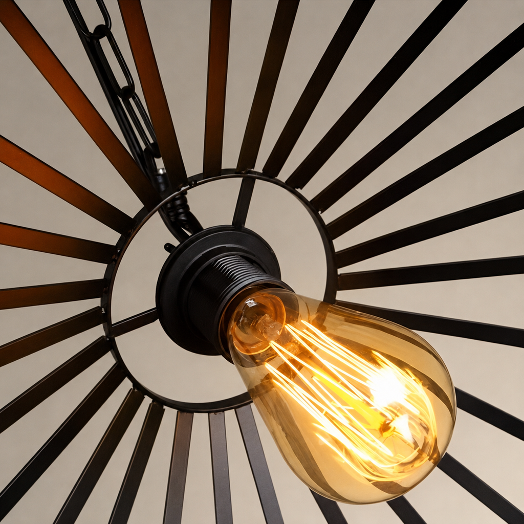 Casa Lumière Rustieke Hanglamp - Gevlochten Touw Design Lamp
