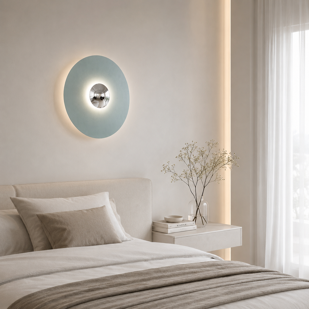 Casa Lumière Ronde Metalen Retro Wandlamp - Design Lamp Warme Sfeerverlichting