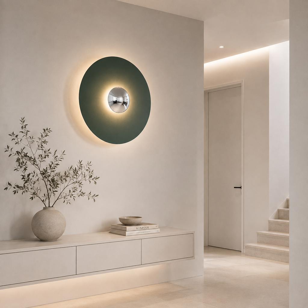 Casa Lumière Ronde Metalen Retro Wandlamp - Design Lamp Warme Sfeerverlichting