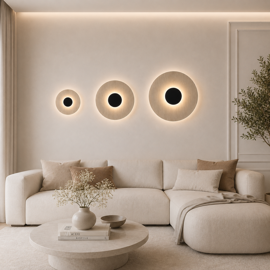 Casa Lumière Ronde Metalen Retro Wandlamp - Design Lamp Warme Sfeerverlichting