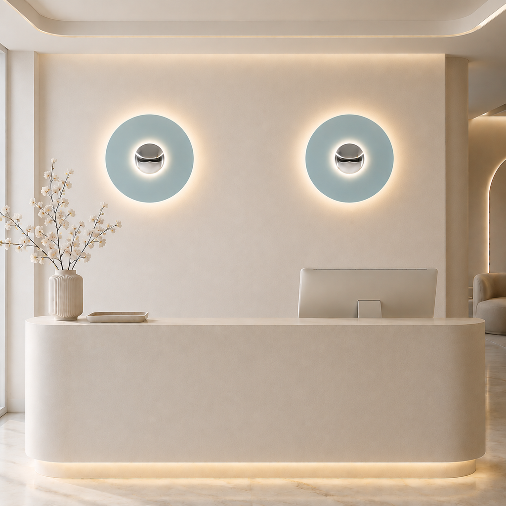 Casa Lumière Ronde Metalen Retro Wandlamp - Design Lamp Warme Sfeerverlichting