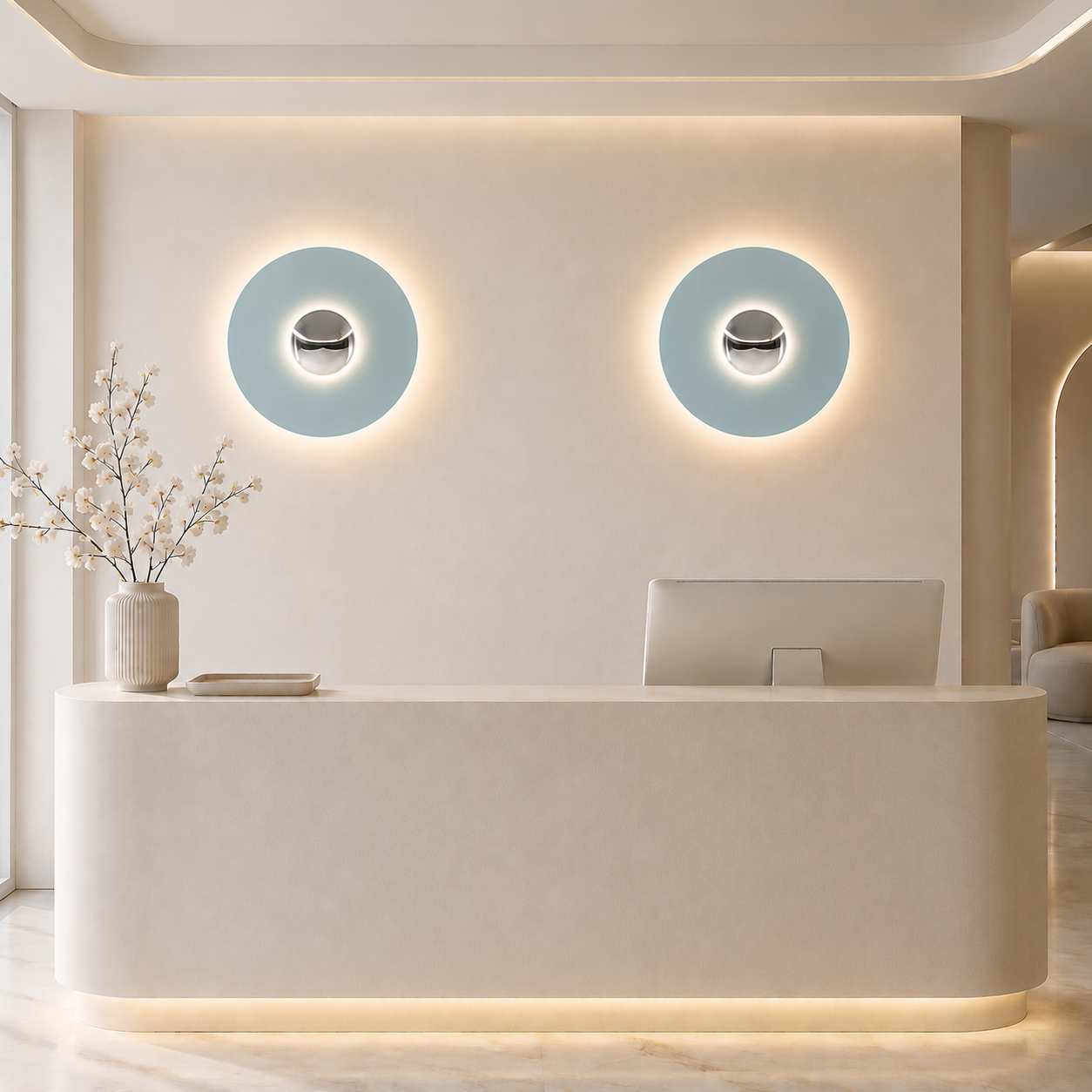 Casa Lumière Ronde Metalen Retro Wandlamp - Design Lamp Warme Sfeerverlichting