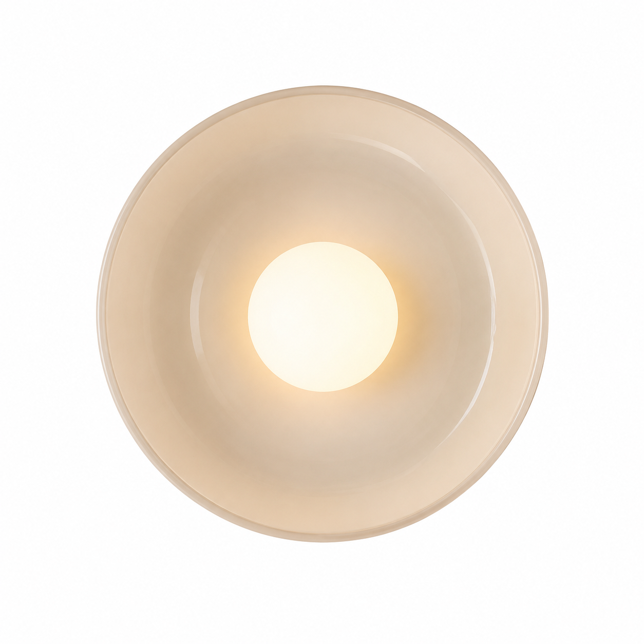 Casa Lumière Nordic Glazen Disc Wand & Plafondlamp – Design Lamp Sfeerverlichting