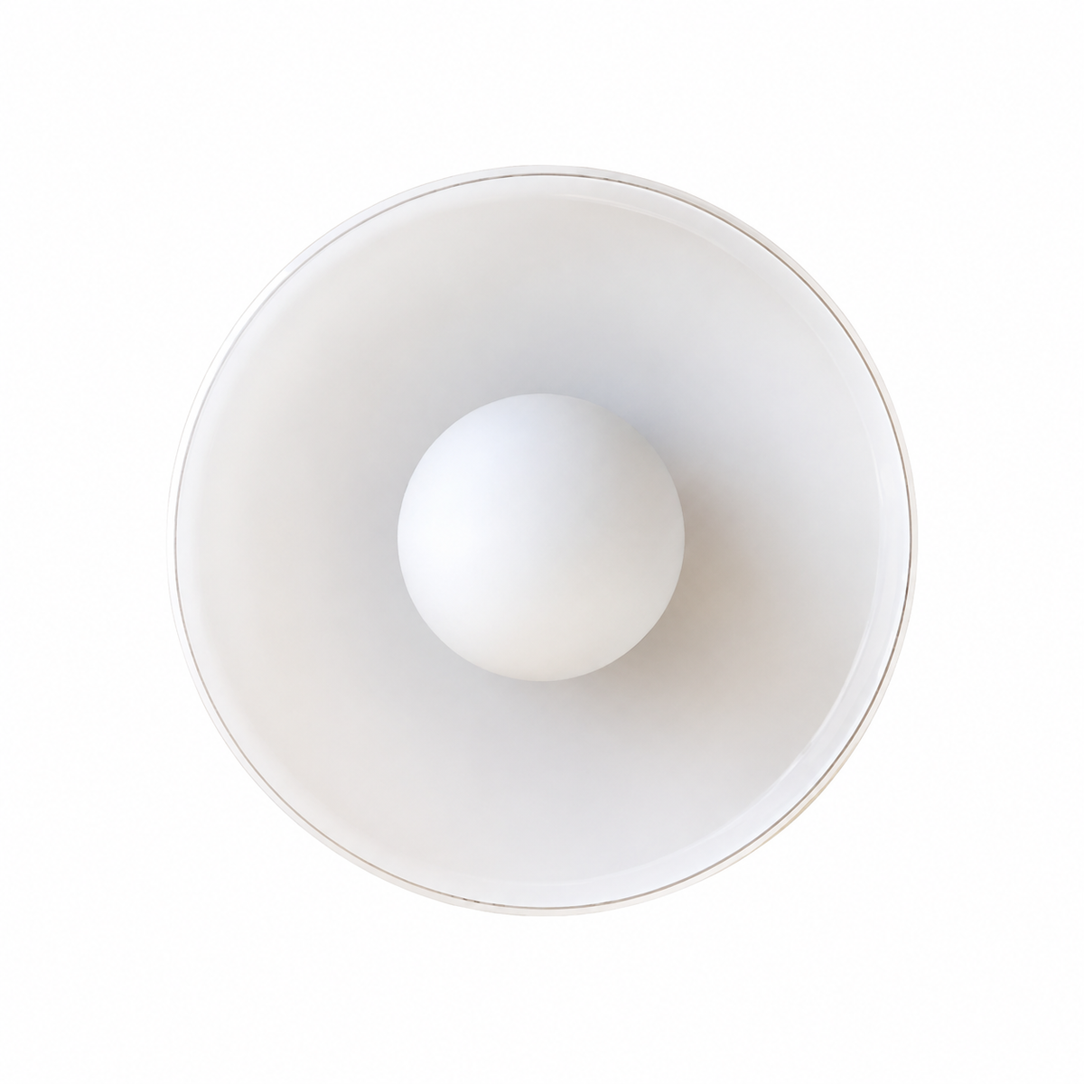 Casa Lumière Nordic Glazen Disc Wand & Plafondlamp – Design Lamp Sfeerverlichting