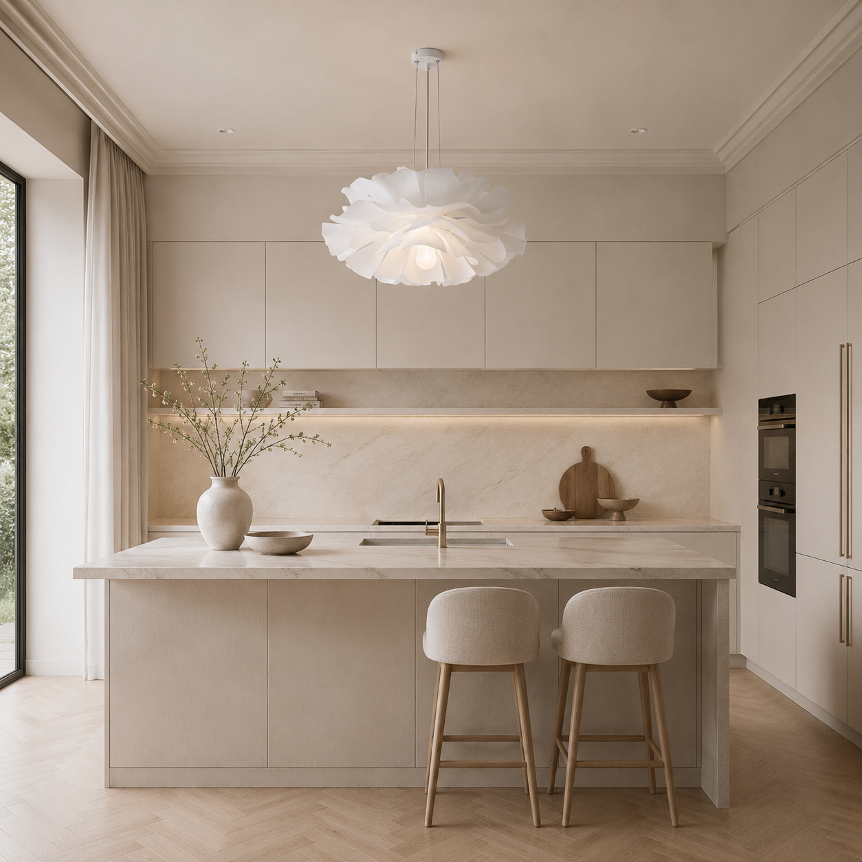 Casa Lumière Bloem Wolk Hanglamp - Design Lamp Sfeerverlichting
