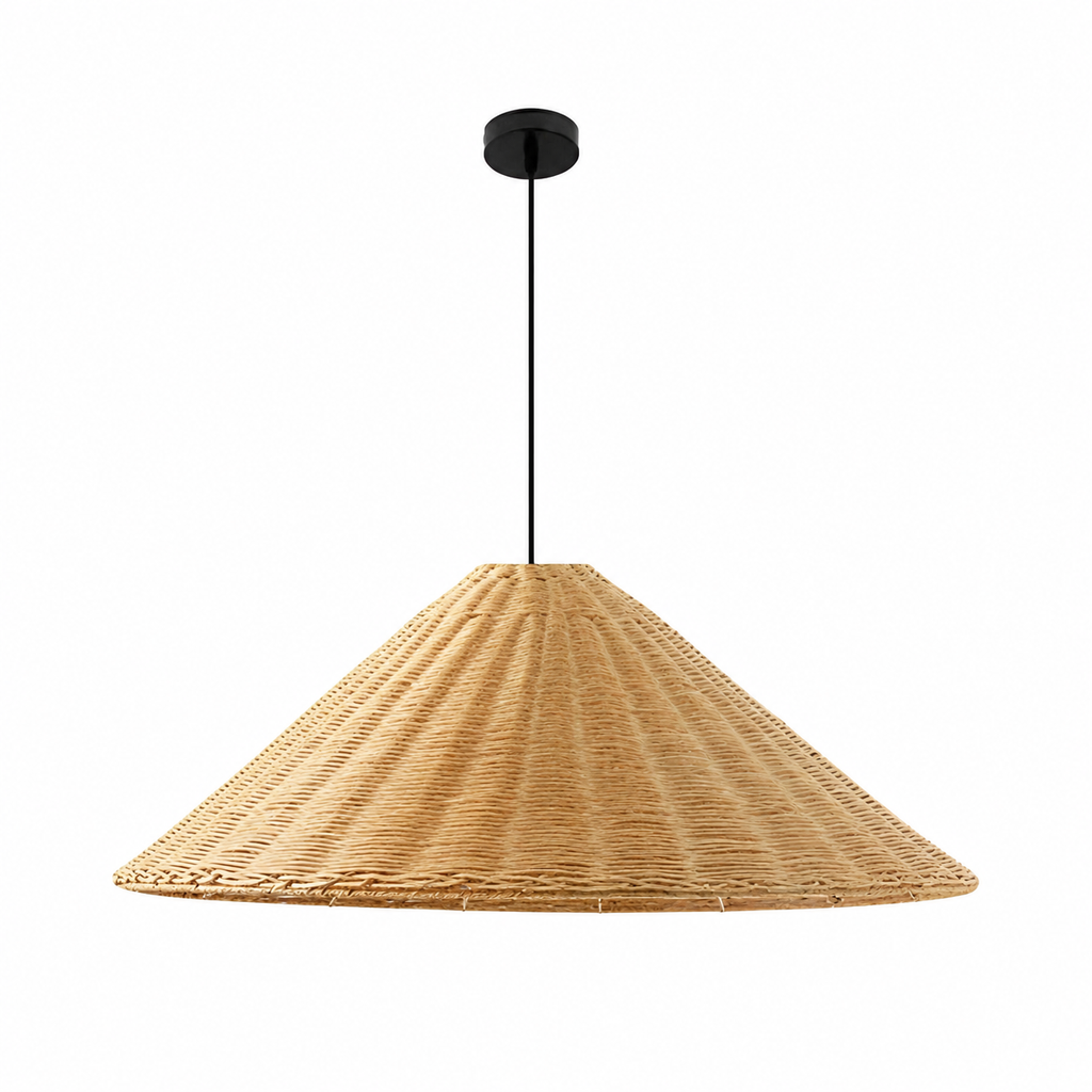 Casa Lumière Japandi Rattan Hanglamp - Design Lamp Sfeerverlichting