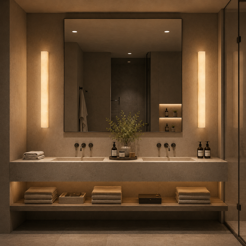 Casa Lumière Moderne Alabaster Buiten Wandlamp - Design Buitenverlichting
