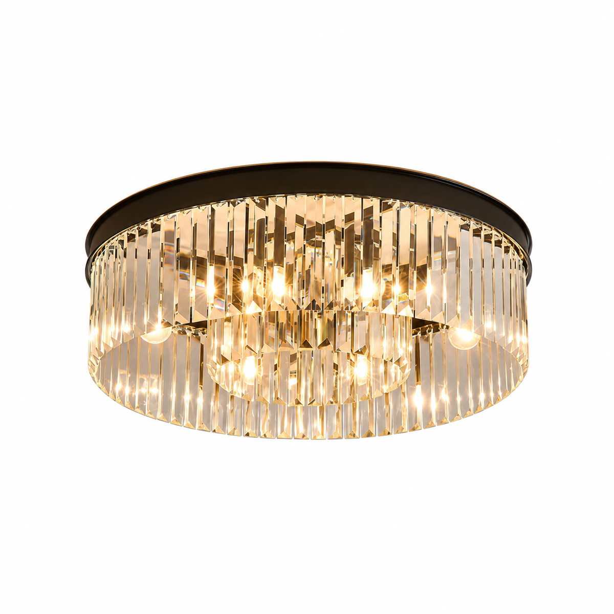 Casa Lumière Plafondlamp - Kristallen Design Lamp met Warme Sfeerverlichting