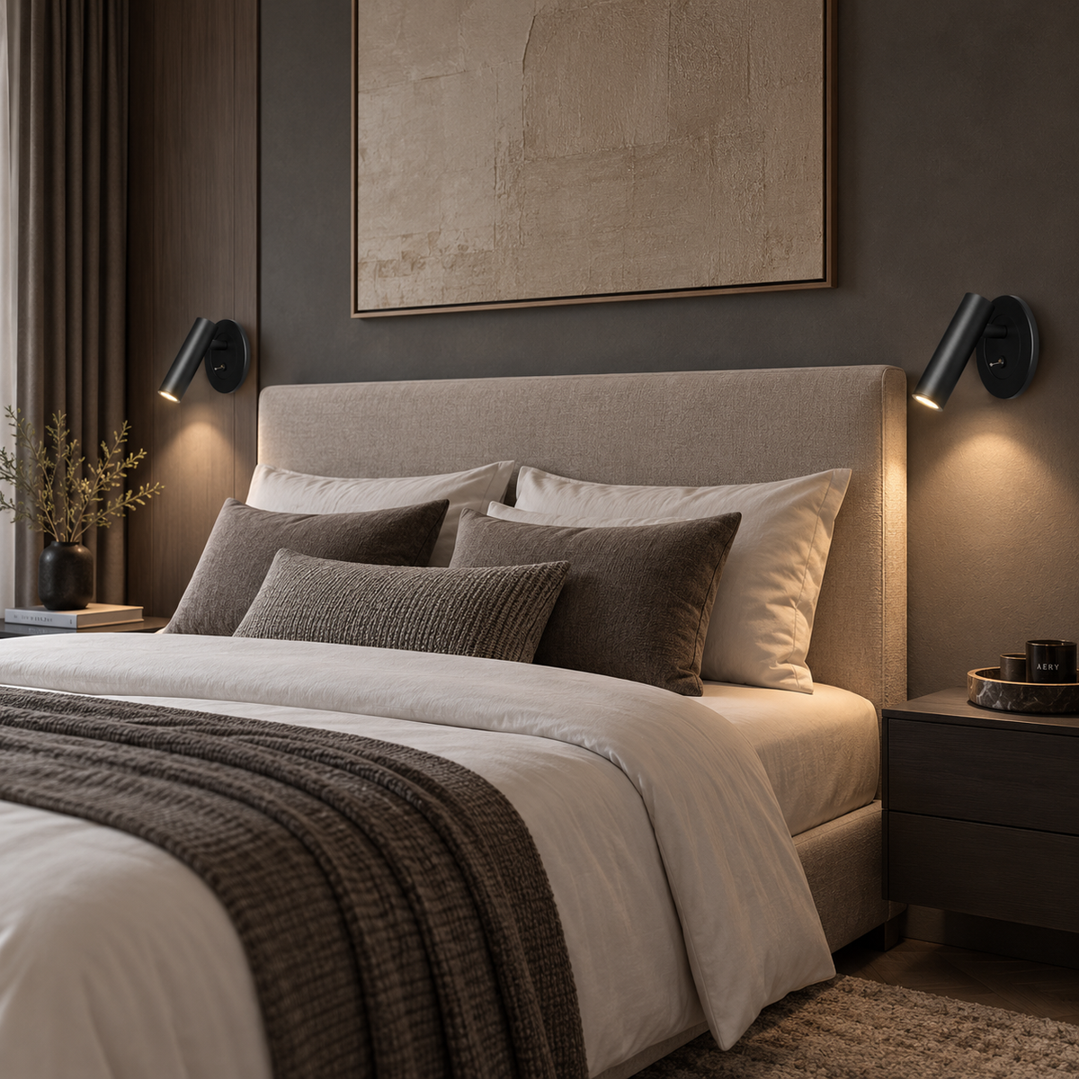 Casa Lumière Verstelbare Leeslamp - Minimalistische Design Wandlamp Warme Sfeerverlichting