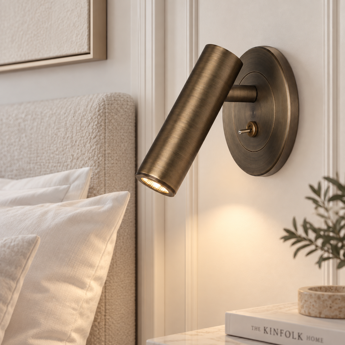 Casa Lumière Verstelbare Leeslamp - Minimalistische Design Wandlamp Warme Sfeerverlichting